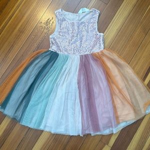 H&M sparkle tulle dress